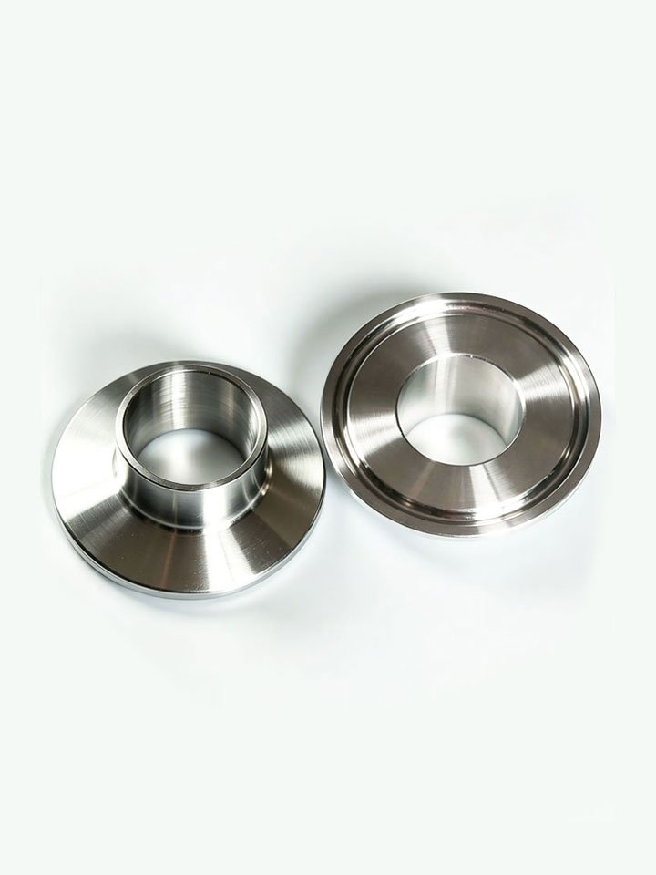 304 Stainless Steel Tri-Clamp Ferrule Food Grade Sanitary Weld-On Fitting