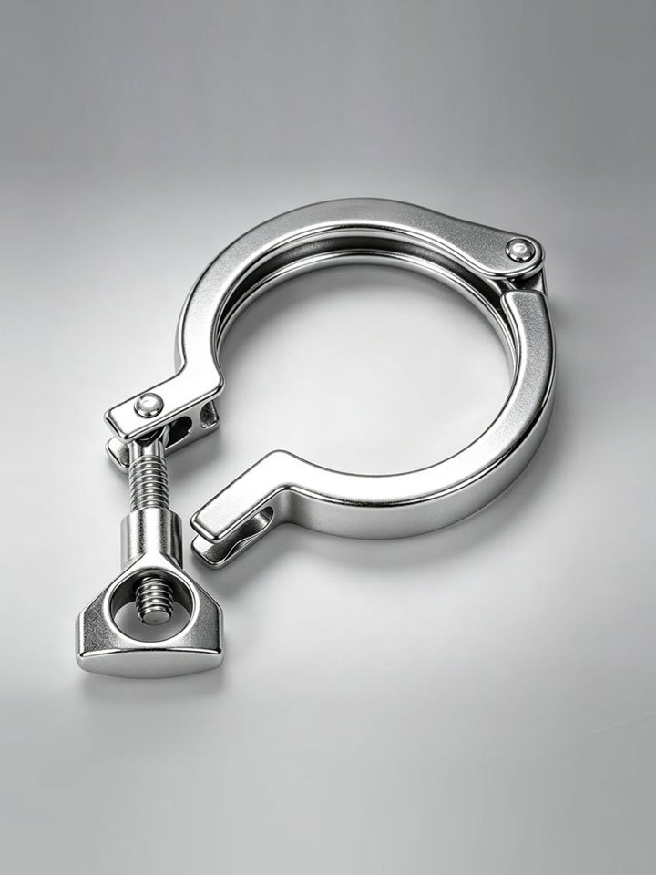 Haoqintech Single Pin Heavy Duty Tri-Clamp – Stainless Steel