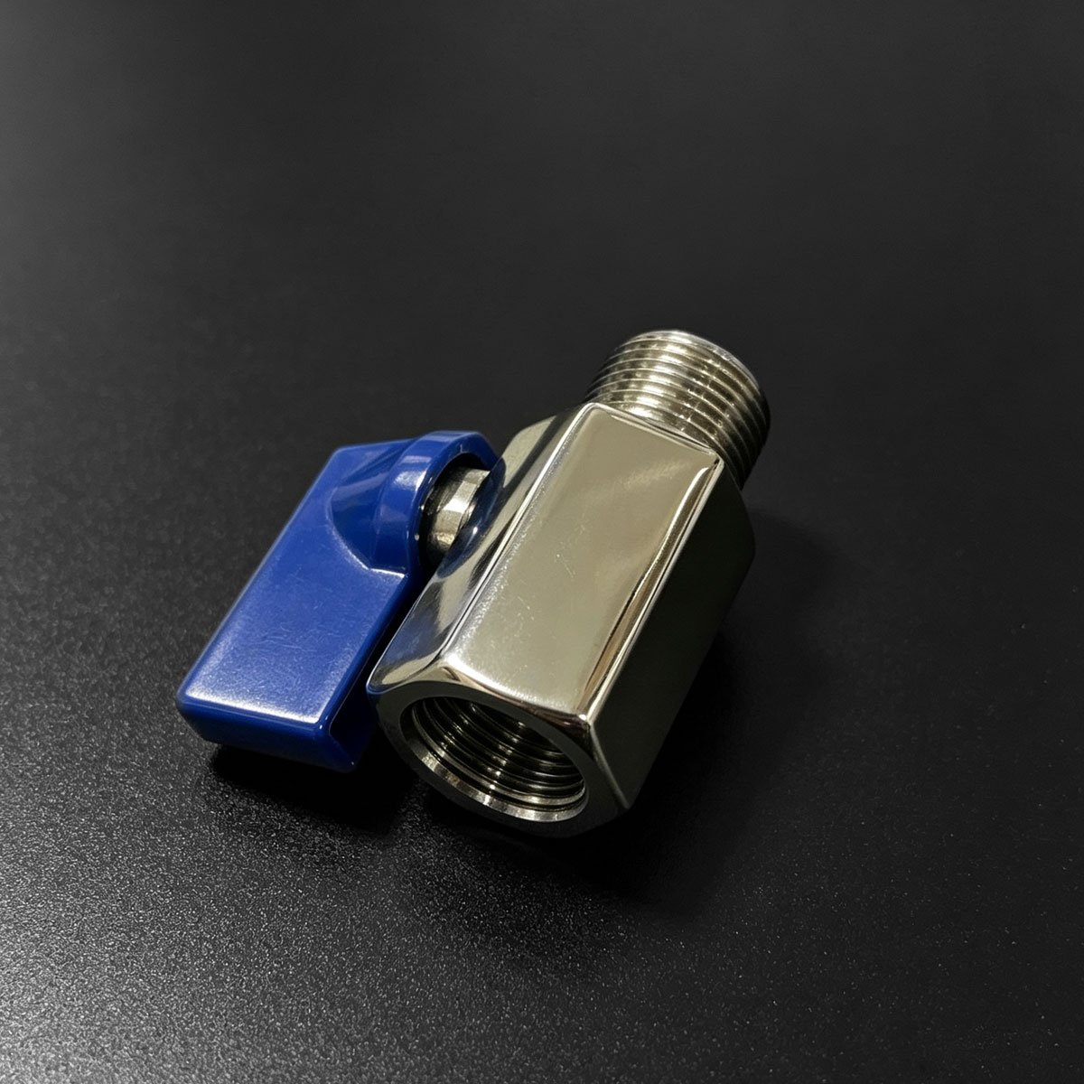 304 SS Sanitary Mini Ball Valve – Threaded