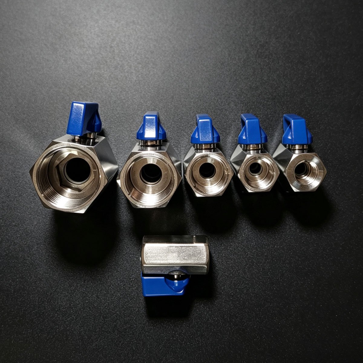 304 SS Sanitary Mini Ball Valve – Threaded