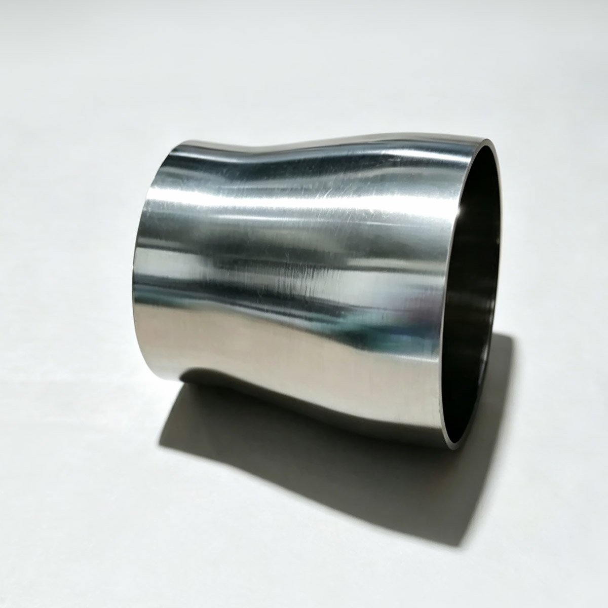 Haoqintech 304 stainless steel sanitary concentric reducer side view