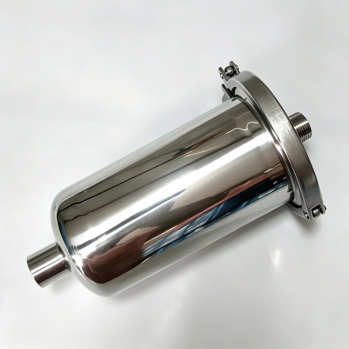 Fully assembled 304 sanitary stainless steel breather filter with tri-clamp and 226 PP cartridge